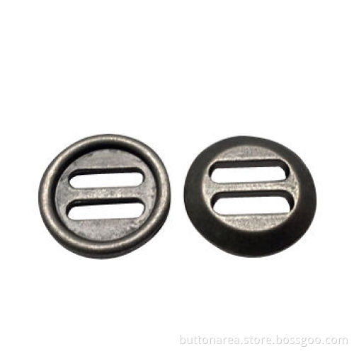 Alloy Sewing Button, Nickel Color